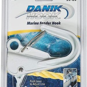 Danik Hook Marine Fender Hanger Hook - White